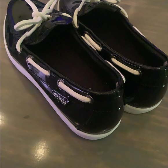 Cole Haan navy leather Nantucket shoes size 6 - Picture 7 of 9